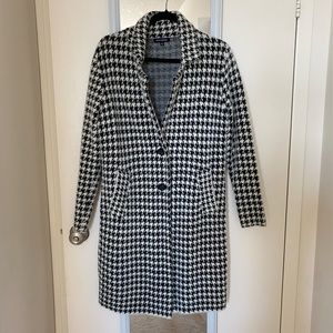 Women’s fluffy pea coat